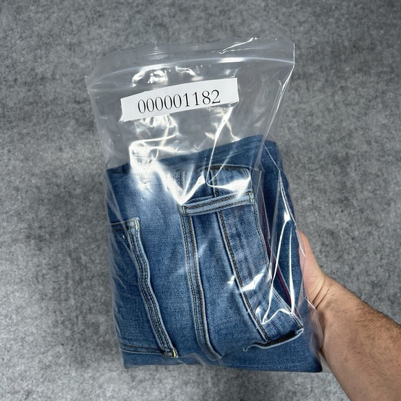 Scotch Soda Denim Jeans Womens Size 4 28x27 Blue Straight Slim High Rise Stretch - Picture 16 of 16